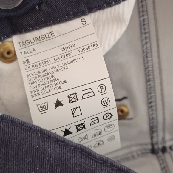 Set of 2 pants: Benetton and Zella girl size small (7-8) - Picture 5 of 10